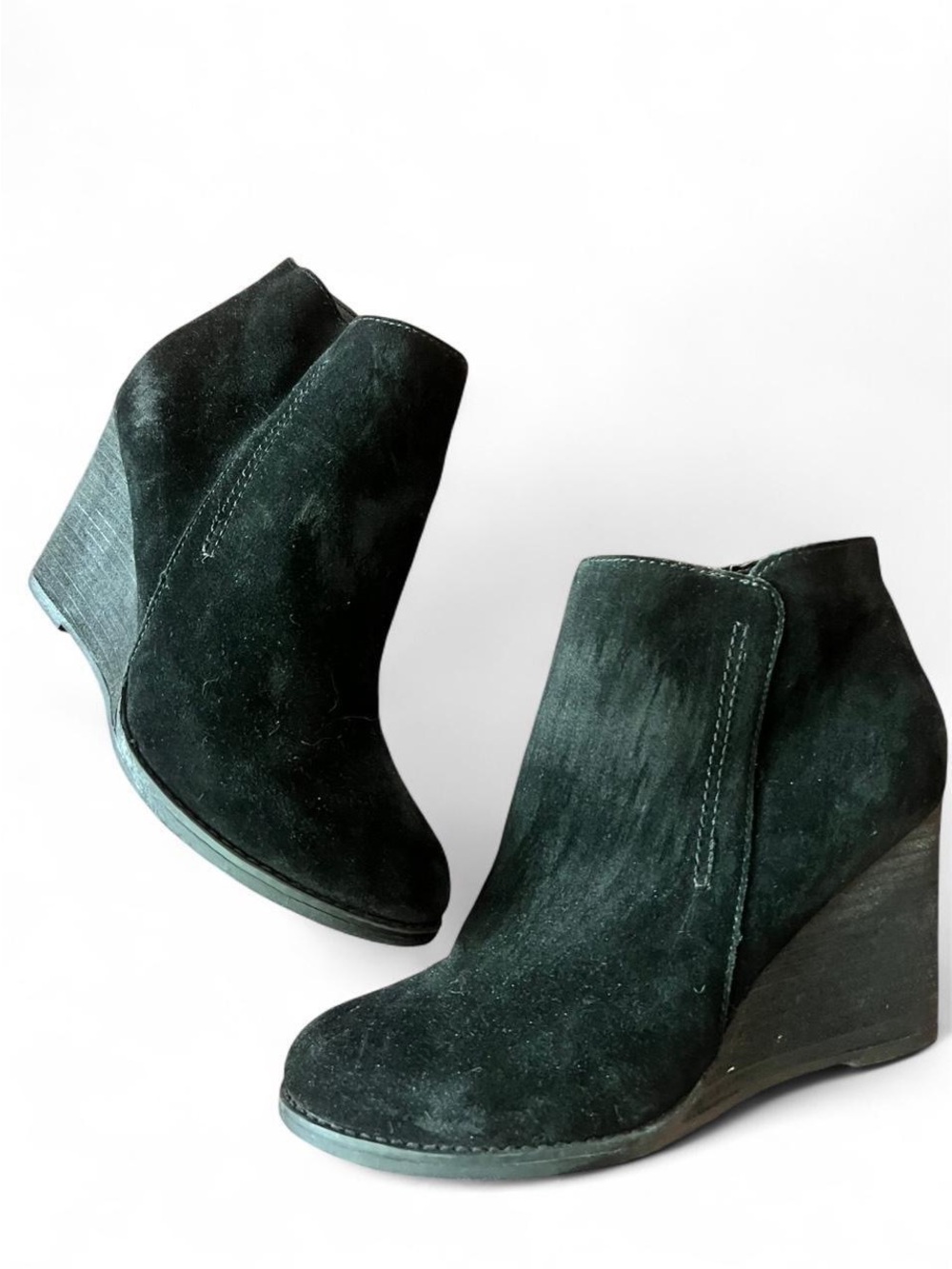 Michael by Michael Shannon Heeled Wedge Aspenn Booties 8.5